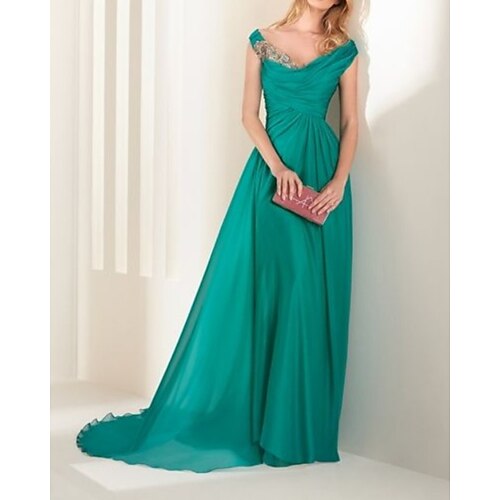 A tubino Vestiti da sera Vintage Vestito Invitati del matrimonio Strascico di corte Senza maniche A V Chiffon con Con ruche Con applique 2023
A tubino Vestiti da sera Vintage Vestito Invitati del matrimonio Strascico di corte Senza maniche A V Chiffon con Con ruche Con applique 2023