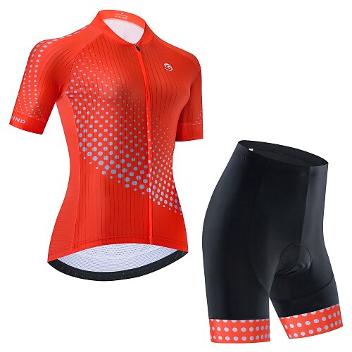 21Grams Women's Cycling Jersey with Bib Shorts Cycling Jersey with Shorts Short Sleeve Mountain Bike MTB Road Bike Cycling Black Red Black White Polka Dot Bike Clothing Suit 3D Pad Breathable Quick
21Grams Women's Cycling Jersey with Bib Shorts Cycling Jersey with Shorts Short Sleeve Mountain Bike MTB Road Bike Cycling Black Red Black White Polka Dot Bike Clothing Suit 3D Pad Breathable Quick