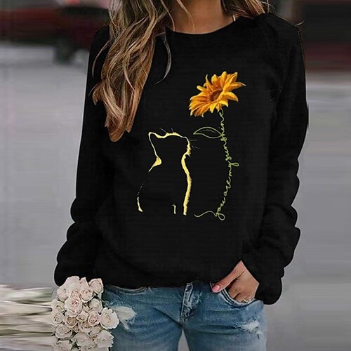 Femme Sweat à capuche Sweat shirt Sweat Bleu Rouge Gris Noir Col Rond Floral Chat du quotidien basique Casual Vêtement Tenue Pulls Capuche Pulls molletonnés
Femme Sweat à capuche Sweat shirt Sweat Bleu Rouge Gris Noir Col Rond Floral Chat du quotidien basique Casual Vêtement Tenue Pulls Capuche Pulls molletonnés