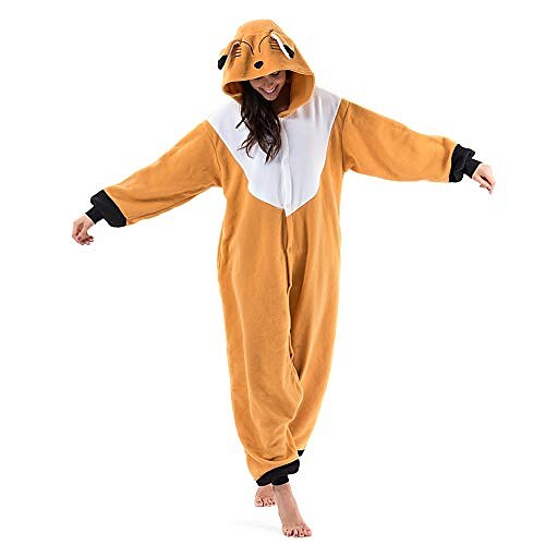 unisex adult animal brown fox costume halloween cosplay pajamas (s, brown fox)
unisex adult animal brown fox costume halloween cosplay pajamas (s, brown fox)