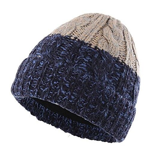 girls womens thick cable knit cuff beanie hat colorblock warm fleece lined winter skull cap
girls womens thick cable knit cuff beanie hat colorblock warm fleece lined winter skull cap