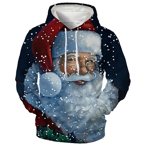 Men's Pullover Hoodie Sweatshirt Print Graphic 3D Front Pocket Hooded Christmas Daily 3D Print 3D Print Christmas Hoodies Sweatshirts Long Sleeve Blue White Navy Blue
Men's Pullover Hoodie Sweatshirt Print Graphic 3D Front Pocket Hooded Christmas Daily 3D Print 3D Print Christmas Hoodies Sweatshirts Long Sleeve Blue White Navy Blue