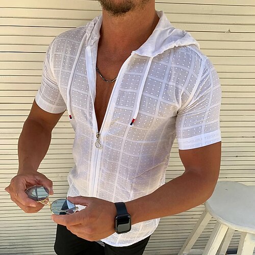 Hombre Camisa Camisa de verano Camisa casual Negro Blanco Manga Corta Plano Color sólido Con Capucha no imprimible Trabajo Oficina / Carrera Ropa Vacaciones Sencillo Casual / Diario
Hombre Camisa Camisa de verano Camisa casual Negro Blanco Manga Corta Plano Color sólido Con Capucha no imprimible Trabajo Oficina / Carrera Ropa Vacaciones Sencillo Casual / Diario