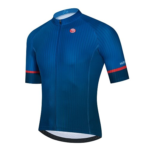 21Grams Men's Cycling Jersey Short Sleeve Bike Jersey Top with 3 Rear Pockets Mountain Bike MTB Road Bike Cycling Breathable Quick Dry Soft Reflective Strips Dark Blue Polyester Sports Clothing
21Grams Men's Cycling Jersey Short Sleeve Bike Jersey Top with 3 Rear Pockets Mountain Bike MTB Road Bike Cycling Breathable Quick Dry Soft Reflective Strips Dark Blue Polyester Sports Clothing