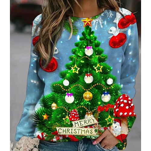 Women's Hoodie Sweatshirt Pullover Green Blue Gold Royal Blue Beige Round Neck Graphic Ugly Christmas Christmas Gifts Christmas Daily Basic Christmas Clothing Apparel Hoodies Sweatshirts
Women's Hoodie Sweatshirt Pullover Green Blue Gold Royal Blue Beige Round Neck Graphic Ugly Christmas Christmas Gifts Christmas Daily Basic Christmas Clothing Apparel Hoodies Sweatshirts