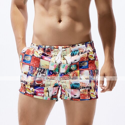 SEOBEAN Men's Swim Shorts Swim Trunks Board Shorts Bottoms Breathable Quick Dry Micro-elastic Drawstring With Pockets - Swimming Surfing Beach Water Sports Painting Spring Summer
SEOBEAN Men's Swim Shorts Swim Trunks Board Shorts Bottoms Breathable Quick Dry Micro-elastic Drawstring With Pockets - Swimming Surfing Beach Water Sports Painting Spring Summer