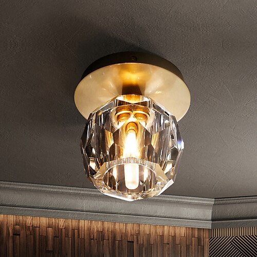 12 cm LED Crystal Corridor Ceiling Light Nordic Unique Design Flush Mount Lights Brass 110-240 V
12 cm LED Crystal Corridor Ceiling Light Nordic Unique Design Flush Mount Lights Brass 110-240 V
