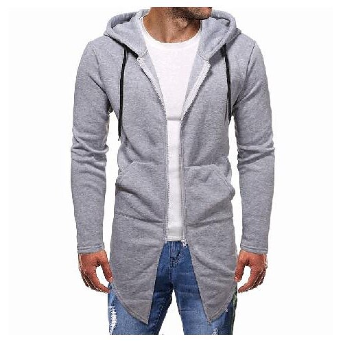 Men's Winter Jacket Winter Coat Daily Weekend Hooded Basic Casual Jacket Outerwear Solid Color Zipper Army Green Light gray Dark Gray / Long Sleeve
Men's Winter Jacket Winter Coat Daily Weekend Hooded Basic Casual Jacket Outerwear Solid Color Zipper Army Green Light gray Dark Gray / Long Sleeve