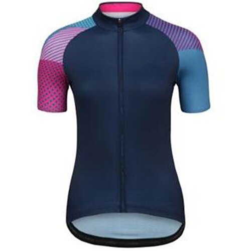 21Grams Women's Cycling Jersey Short Sleeve Bike Jersey with 3 Rear Pockets Mountain Bike MTB Road Bike Cycling Breathable Soft Reflective Strips Comfortable Dark Navy Graphic Polyester Sports
21Grams Women's Cycling Jersey Short Sleeve Bike Jersey with 3 Rear Pockets Mountain Bike MTB Road Bike Cycling Breathable Soft Reflective Strips Comfortable Dark Navy Graphic Polyester Sports