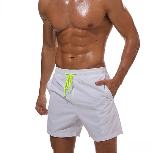 Men's Swim Shorts Swim Trunks Nylon Shorts Board Shorts Bottoms Breathable Quick Dry Drawstring With Pockets Mesh Lining - Swimming Surfing Beach Water Sports Solid Colored Summer
Men's Swim Shorts Swim Trunks Nylon Shorts Board Shorts Bottoms Breathable Quick Dry Drawstring With Pockets Mesh Lining - Swimming Surfing Beach Water Sports Solid Colored Summer
