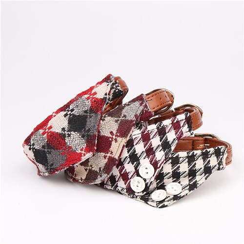 Dog Collar Tie / Bow Tie Adjustable Retractable Durable Outdoor Walking Plaid / Check Classic Nylon Small Dog Medium Dog White Black Red Brown 1pc
Dog Collar Tie / Bow Tie Adjustable Retractable Durable Outdoor Walking Plaid / Check Classic Nylon Small Dog Medium Dog White Black Red Brown 1pc