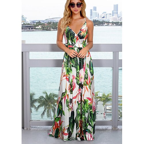kvinders lange kjole maxi kjole grøn sort blå ærmeløs blomstret rygløs forår sommer v halsfest s m l xl xxl
kvinders lange kjole maxi kjole grøn sort blå ærmeløs blomstret rygløs forår sommer v halsfest s m l xl xxl