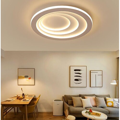 40/50/60 cm LED Ceiling Light Modern Basic Round Design Geometric Shape Living Room Bedroom Flush Mount Lights Metal Painted Finishes 110-120V 220-240V
40/50/60 cm LED Ceiling Light Modern Basic Round Design Geometric Shape Living Room Bedroom Flush Mount Lights Metal Painted Finishes 110-120V 220-240V