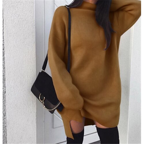 maglione delle donne del vestito vestito di inverno vestito a trapezio marrone grigio nero manica lunga colore puro split inverno autunno dolcevita di base casual fit s m l xl vestito da inverno
maglione delle donne del vestito vestito di inverno vestito a trapezio marrone grigio nero manica lunga colore puro split inverno autunno dolcevita di base casual fit s m l xl vestito da inverno