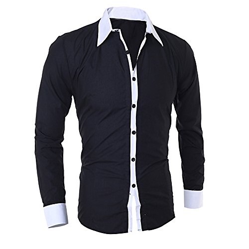 Men's Shirt Dress Shirt Long Sleeve Dress Shirts-Regular Fit Casual Button Down Shirts
Men's Shirt Dress Shirt Long Sleeve Dress Shirts-Regular Fit Casual Button Down Shirts
