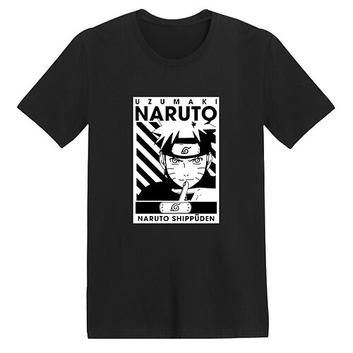 Inspired by Naruto Uzumaki Naruto Cosplay Costume T-shirt Polyester / Cotton Blend Graphic Prints Printing Harajuku Graphic T-shirt For Women's / Men's
Inspired by Naruto Uzumaki Naruto Cosplay Costume T-shirt Polyester / Cotton Blend Graphic Prints Printing Harajuku Graphic T-shirt For Women's / Men's
