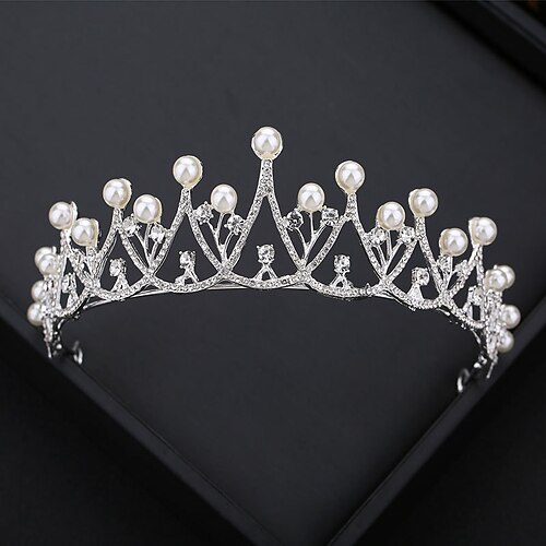 Crown Tiaras Alloy Wedding Party / Evening Wedding With Metal Headpiece Headwear
Crown Tiaras Alloy Wedding Party / Evening Wedding With Metal Headpiece Headwear