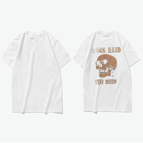 Inspired by Cosplay Skull Cosplay Costume T-shirt Pure Cotton Skull Printing T-shirt For Men's / Women's
Inspired by Cosplay Skull Cosplay Costume T-shirt Pure Cotton Skull Printing T-shirt For Men's / Women's