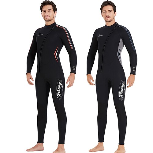 Dive&Sail Per uomo Muta intera 3mm Neoprene SCR Scafandri Tenere al caldo Design anatomico Asciugatura rapida Elasticizzato Manica lunga Zip frontale - Nuoto Immersioni Surf Sub Tinta unica Autunno
Dive&Sail Per uomo Muta intera 3mm Neoprene SCR Scafandri Tenere al caldo Design anatomico Asciugatura rapida Elasticizzato Manica lunga Zip frontale - Nuoto Immersioni Surf Sub Tinta unica Autunno