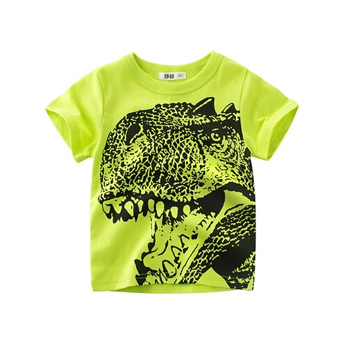 Barn Gutt T skjorte T-skjorte Tegneserie Kortermet Crewneck Barn Topp utendørs Grunnleggende Daglig Sommer Grønn 2-8 år
Barn Gutt T skjorte T-skjorte Tegneserie Kortermet Crewneck Barn Topp utendørs Grunnleggende Daglig Sommer Grønn 2-8 år