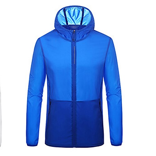 Men's Waterproof Hiking Jacket UPF 50 UV Sun Protection Zip Up Hoodie Long Sleeve Fishing Running Hiking Jacket Windbreaker Summer Outdoor Packable Lightweight Breathable Top Climbing
Men's Waterproof Hiking Jacket UPF 50 UV Sun Protection Zip Up Hoodie Long Sleeve Fishing Running Hiking Jacket Windbreaker Summer Outdoor Packable Lightweight Breathable Top Climbing