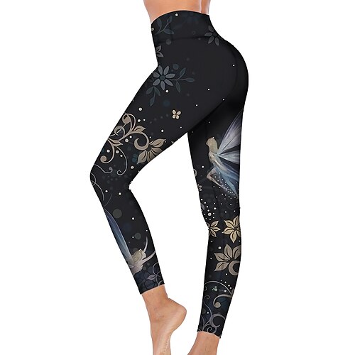 Dame Yoga Bukser Mavekontrol Balleløft Høj Talje Fitness Gym Træning Løb Strømpebukser Leggins Blomster Sort Vinter Sport Sportstøj Høj Elasticitet 21Grams
Dame Yoga Bukser Mavekontrol Balleløft Høj Talje Fitness Gym Træning Løb Strømpebukser Leggins Blomster Sort Vinter Sport Sportstøj Høj Elasticitet 21Grams