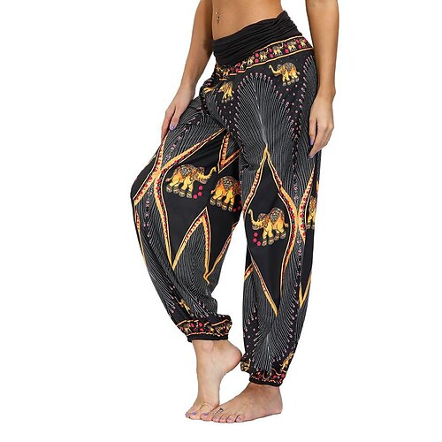 Per donna Pantaloni Pantaloncini cascante Pantaloni stile harem Nero Giallo Grigio chiaro Vita alta Boho Yoga Palestra Yoga Stampa Media elasticità Lunghezza intera Comfort Modello S M L XL
Per donna Pantaloni Pantaloncini cascante Pantaloni stile harem Nero Giallo Grigio chiaro Vita alta Boho Yoga Palestra Yoga Stampa Media elasticità Lunghezza intera Comfort Modello S M L XL