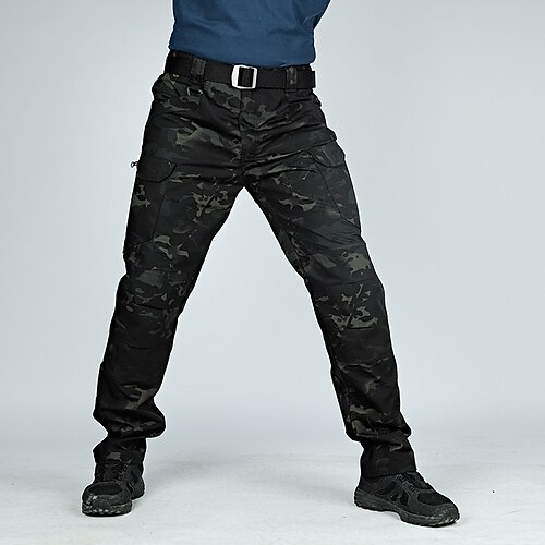Men's Work Pants Hiking Cargo Pants Hunting Pants Ripstop Windproof Multi-Pockets Breathable Autumn / Fall Winter Spring Solid Colored Cotton Bottoms for Camping / Hiking Hunting Combat Black Grey
Men's Work Pants Hiking Cargo Pants Hunting Pants Ripstop Windproof Multi-Pockets Breathable Autumn / Fall Winter Spring Solid Colored Cotton Bottoms for Camping / Hiking Hunting Combat Black Grey