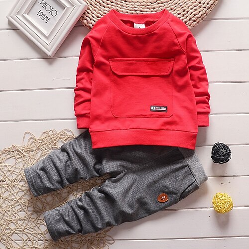 Bambino Da ragazzo Completo Vestito Pop art Manica lunga Stampa Impostare Scuola Attivo Rosso
Bambino Da ragazzo Completo Vestito Pop art Manica lunga Stampa Impostare Scuola Attivo Rosso