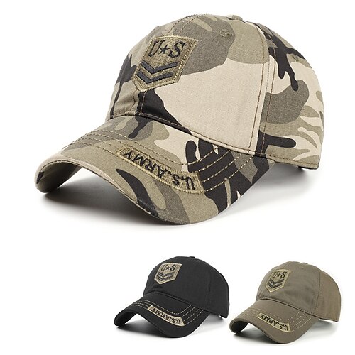 Men's Baseball Cap Fishing Hat Hunting Hat Outdoor UV Sun Protection UPF50 Quick Dry Breathable Spring Summer Hat Hunting Baseball Army Green Camouflage Black
Men's Baseball Cap Fishing Hat Hunting Hat Outdoor UV Sun Protection UPF50 Quick Dry Breathable Spring Summer Hat Hunting Baseball Army Green Camouflage Black