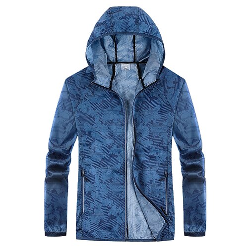 Men's UPF 50 UV Sun Protection Lightweight Jacket Zip Up Hoodie Jacket Windbreaker Summer Cooling Sun Shirt with Pockets Quick Dry Packable Coat Top Hiking Fishing Outdoor Performance
Men's UPF 50 UV Sun Protection Lightweight Jacket Zip Up Hoodie Jacket Windbreaker Summer Cooling Sun Shirt with Pockets Quick Dry Packable Coat Top Hiking Fishing Outdoor Performance