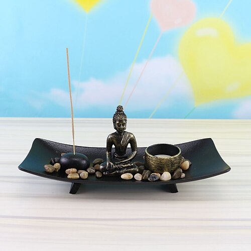 meditation Buddha Statue & Succulent Zen Garden Set- Buddha Head Statue w/ Wooden Display Tray & Stones Buddha Decor For Home Decor.
meditation Buddha Statue & Succulent Zen Garden Set- Buddha Head Statue w/ Wooden Display Tray & Stones Buddha Decor For Home Decor.