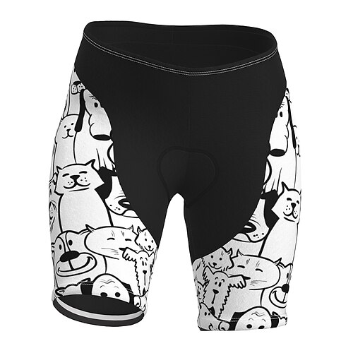 21Grams Dame Sykkelshorts Sykkel Shorts Bukser Fjellsykling Veisykling sport Grafisk Hund 3D Pute Fort Tørring Pustende Hurtigtørkende Hvit Polyester Spandex Klær Sykkelklær / Elastisk / treningsklær
21Grams Dame Sykkelshorts Sykkel Shorts Bukser Fjellsykling Veisykling sport Grafisk Hund 3D Pute Fort Tørring Pustende Hurtigtørkende Hvit Polyester Spandex Klær Sykkelklær / Elastisk / treningsklær