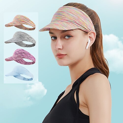 Women's Sun Hat Hiking Hat Visor 1 pcs Summer Outdoor Portable UV Sun Protection Sunscreen Breathable Hat Patchwork Polyester / Cotton Blend Purple Fuchsia Grey for Fishing Climbing Running
Women's Sun Hat Hiking Hat Visor 1 pcs Summer Outdoor Portable UV Sun Protection Sunscreen Breathable Hat Patchwork Polyester / Cotton Blend Purple Fuchsia Grey for Fishing Climbing Running