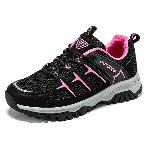 Women's Hiking Shoes Sneakers Wearable Breathable Comfortable Hiking Outdoor Exercise Running Tulle Spring, Fall, Winter, Summer Grey Black / Round Toe
Women's Hiking Shoes Sneakers Wearable Breathable Comfortable Hiking Outdoor Exercise Running Tulle Spring, Fall, Winter, Summer Grey Black / Round Toe