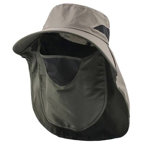 Men's with Neck Face Flap Cover UV Sun Protection Windproof UPF50 Spring Summer Hunting Fishing Outdoor Exercise Army Green Grey Dark Gray Ivory / Sun Hat / Quick Dry / Mesh
Men's with Neck Face Flap Cover UV Sun Protection Windproof UPF50 Spring Summer Hunting Fishing Outdoor Exercise Army Green Grey Dark Gray Ivory / Sun Hat / Quick Dry / Mesh