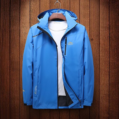 Men's Hiking Softshell Jacket Waterproof Hiking Jacket Hiking Windbreaker Summer Outdoor Solid Color Waterproof Windproof Quick Dry Lightweight Jacket Hoodie Top Full Length Visible Zipper Fishing
Men's Hiking Softshell Jacket Waterproof Hiking Jacket Hiking Windbreaker Summer Outdoor Solid Color Waterproof Windproof Quick Dry Lightweight Jacket Hoodie Top Full Length Visible Zipper Fishing