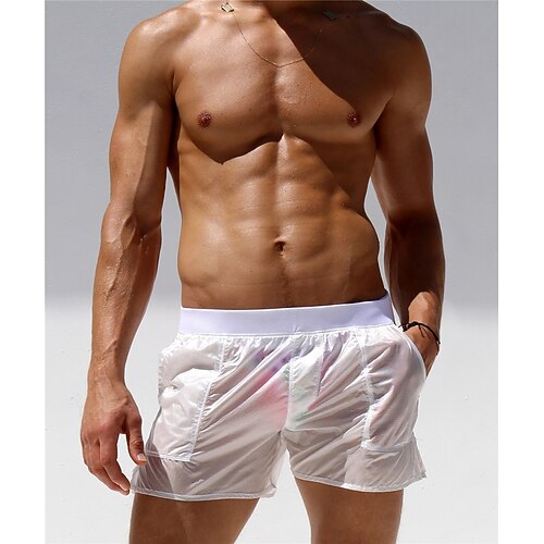 Men's Swim Shorts Swim Trunks Nylon Board Shorts Bottoms Breathable Quick Dry With Pockets - Swimming Surfing Beach Water Sports Solid Colored Summer
Men's Swim Shorts Swim Trunks Nylon Board Shorts Bottoms Breathable Quick Dry With Pockets - Swimming Surfing Beach Water Sports Solid Colored Summer