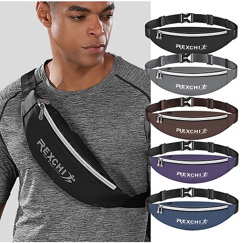 Hiking Waist Bag Rain Waterproof Wearable Lightweight Reflective Trim Outdoor Fitness Hiking Bike / Bicycle Jogging PU(Polyurethane) Multi color Purple Navy Blue
Hiking Waist Bag Rain Waterproof Wearable Lightweight Reflective Trim Outdoor Fitness Hiking Bike / Bicycle Jogging PU(Polyurethane) Multi color Purple Navy Blue
