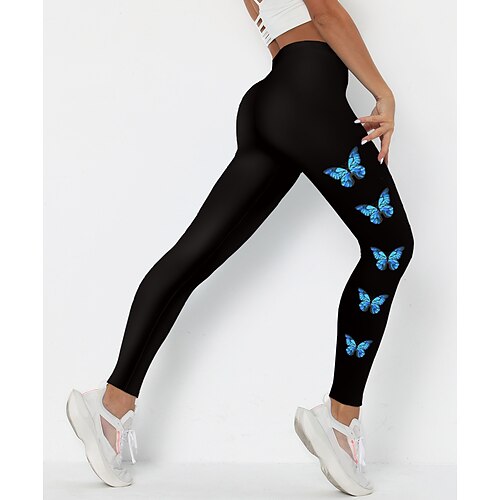 Dame Leggins Sort Medium Talje Mode Farverig Fornøjelse Sport Weekend Trykt mønster Elastisk Ankel-længde Komfort Sommerfugl S M L XL XXL / Tynde
Dame Leggins Sort Medium Talje Mode Farverig Fornøjelse Sport Weekend Trykt mønster Elastisk Ankel-længde Komfort Sommerfugl S M L XL XXL / Tynde