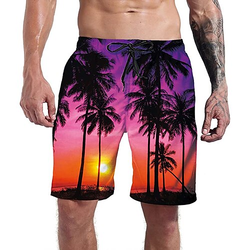 Herre Surf shorts Badeshorts Lomme Snørelukning Elastisk Talje Kokos palme Trykt mønster Hurtigtørrende Korte Daglig Ferie Hawaiiansk Afslappet 1 2 Mikroelastisk
Herre Surf shorts Badeshorts Lomme Snørelukning Elastisk Talje Kokos palme Trykt mønster Hurtigtørrende Korte Daglig Ferie Hawaiiansk Afslappet 1 2 Mikroelastisk