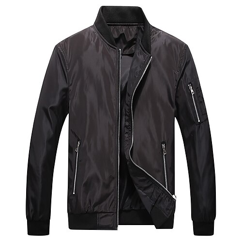 Men's Hiking Jacket Bomber Jacket Hiking Windbreaker Summer Outdoor Solid Color Windproof Quick Dry Lightweight Breathable Jacket Top Full Length Visible Zipper Fishing Climbing Running Red Army
Men's Hiking Jacket Bomber Jacket Hiking Windbreaker Summer Outdoor Solid Color Windproof Quick Dry Lightweight Breathable Jacket Top Full Length Visible Zipper Fishing Climbing Running Red Army