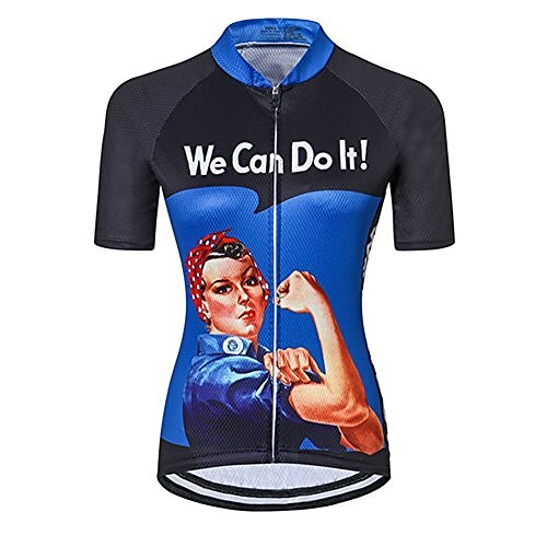 women's cycling jersey mountain bike sports short sleeve jersey bicycle cycle shirt wear comfortable breathable shirts tops blue size m
women's cycling jersey mountain bike sports short sleeve jersey bicycle cycle shirt wear comfortable breathable shirts tops blue size m