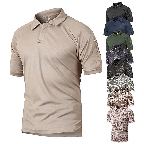 Men's Hiking Jacket Hunting T-shirt Tee shirt Camouflage Hunting T-shirt Solid Colored Camo / Camouflage Short Sleeve Outdoor Summer Breathable Quick Dry Soft Wicking Top Polyester Camping / Hiking
Men's Hiking Jacket Hunting T-shirt Tee shirt Camouflage Hunting T-shirt Solid Colored Camo / Camouflage Short Sleeve Outdoor Summer Breathable Quick Dry Soft Wicking Top Polyester Camping / Hiking