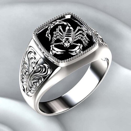 1pcs silver handmade retro men's ring turkish special Scorpion gothic punk ring
1pcs silver handmade retro men's ring turkish special Scorpion gothic punk ring