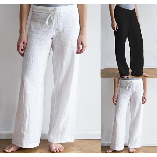 Per donna A zampa Pantaloni cascante Simillino Nero Bianco Di tendenza Casual / quotidiano A zampa Lunghezza intera Comfort Liscio S M L XL 2XL
Per donna A zampa Pantaloni cascante Simillino Nero Bianco Di tendenza Casual / quotidiano A zampa Lunghezza intera Comfort Liscio S M L XL 2XL