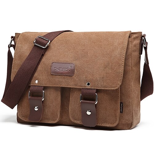 Men's 2022 Canvas Bag Messenger Bag Crossbody Bag Canvas Zipper Plain Daily Black Gray Army Green Royal Blue
Men's 2022 Canvas Bag Messenger Bag Crossbody Bag Canvas Zipper Plain Daily Black Gray Army Green Royal Blue