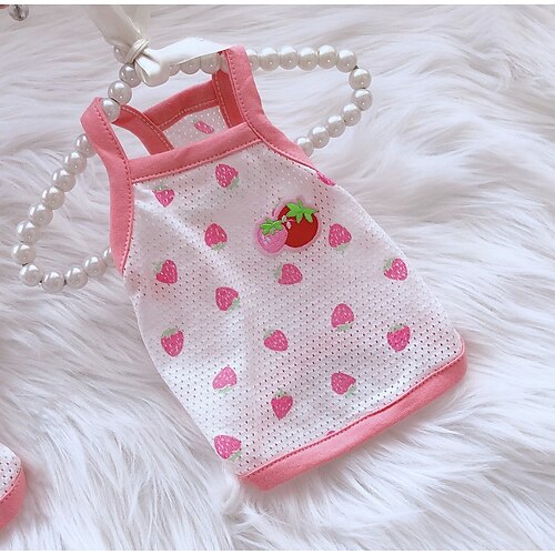 Dog Dress Puppy Clothes Fruit Sweet Style Casual / Daily Dog Clothes Puppy Clothes Dog Outfits Pink Costume for Girl and Boy Dog Cotton XS S M L
Dog Dress Puppy Clothes Fruit Sweet Style Casual / Daily Dog Clothes Puppy Clothes Dog Outfits Pink Costume for Girl and Boy Dog Cotton XS S M L