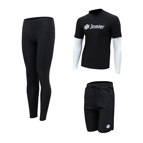 Men's Rashguard Swimsuit Swimwear Bathing Suit UV Sun Protection UPF50 Breathable Full Body 3-Piece - Swimming Surfing Water Sports Patchwork Autumn / Fall Spring Summer / Quick Dry / Quick Dry
Men's Rashguard Swimsuit Swimwear Bathing Suit UV Sun Protection UPF50 Breathable Full Body 3-Piece - Swimming Surfing Water Sports Patchwork Autumn / Fall Spring Summer / Quick Dry / Quick Dry