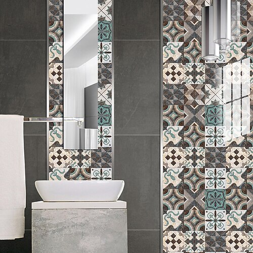 Adenauer green Style Classic Ceramic Tile Waterproof Creative Kitchen Bathroom Living Room Shop Children's Room Office Wedding Room Detachable Self-adhesive Waterproof Oil Proof Decorative Wall Stick
Adenauer green Style Classic Ceramic Tile Waterproof Creative Kitchen Bathroom Living Room Shop Children's Room Office Wedding Room Detachable Self-adhesive Waterproof Oil Proof Decorative Wall Stick